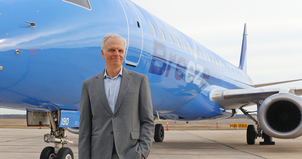 David Neeleman of Breeze Airways