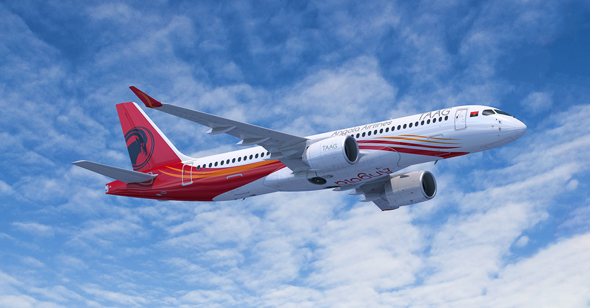 Azorra Leases 3 New A220s to TAAG Angola Airlines