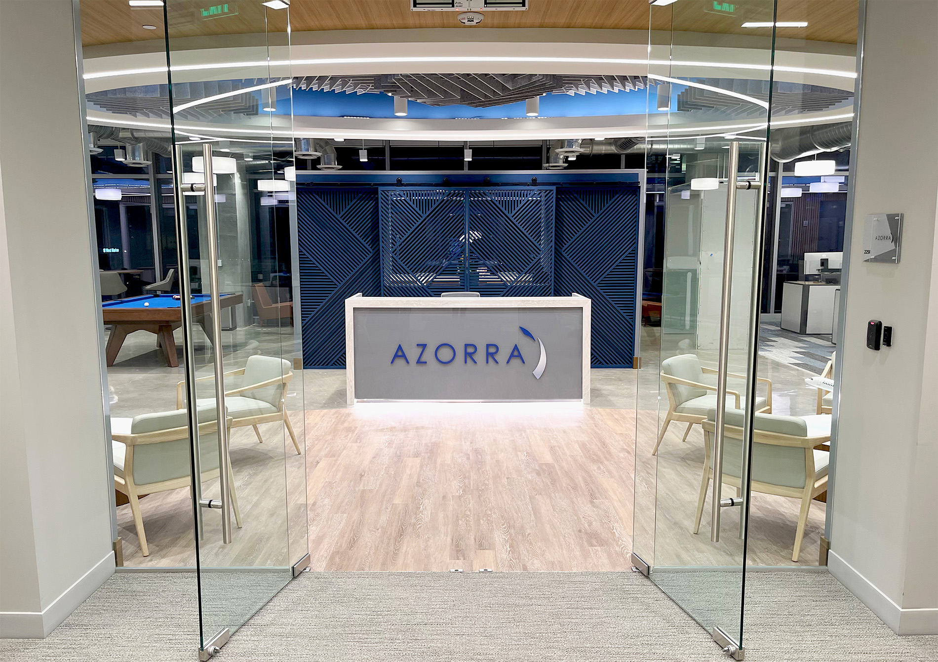Azorra's New Office