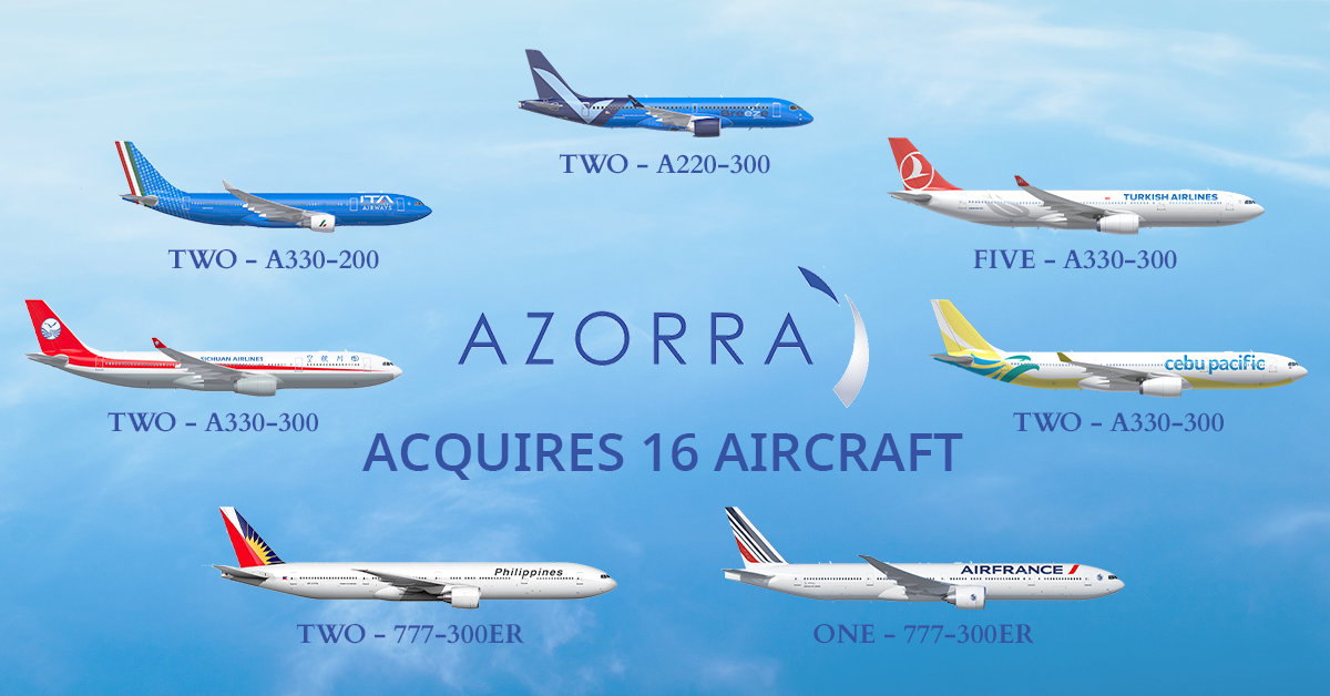 Azorra Acquires 16 former Voyager Aircraft